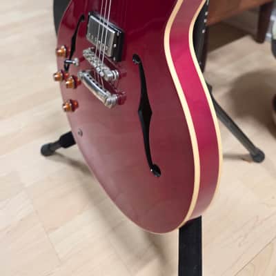 Epiphone ES-335 DOT LH Left Hand Cherry Red HARD CASE Lefty Handed 335 ES335 Semi-Hollowbody Hollow Body Electric Guitar image 16