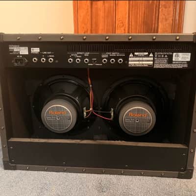 Roland JC-40 Jazz Chorus 2-Channel 40-Watt 2x10" Guitar Combo 2014 - Present - Black image 3