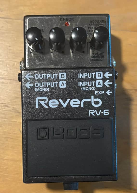 Boss RV-6 Reverb 2015 - Present - Silver