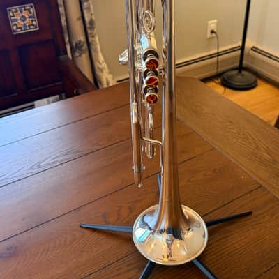 Bach LT190S1B Stradivarius Commercial Model Bb Trumpet 2010s - Silver-Plated image 8
