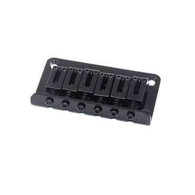 KD By AxLabs Hardtail Bridge - 5-Screw, String-Through-Top Or Bottom - Black