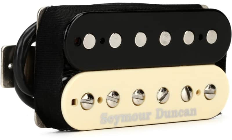 Seymour Duncan SH-PG1b Pearly Gates Bridge Humbucker Pickup - Zebra (SHPG1bZebd1) image 1
