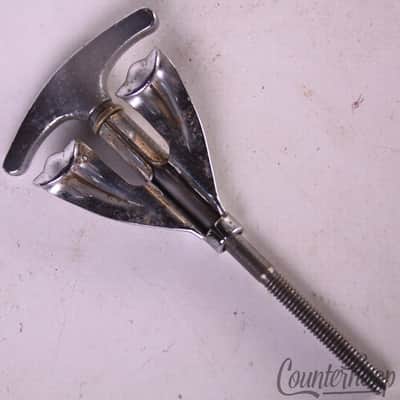 *Ludwig Bass Drum Tension T-Rod+Claw 3 7/8"Chrome Vintage 60s Super Classic USA* image 2