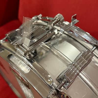 1969 Ludwig No. 404 Acrolite 5x14" Snare Drum with Keystone Badge image 23