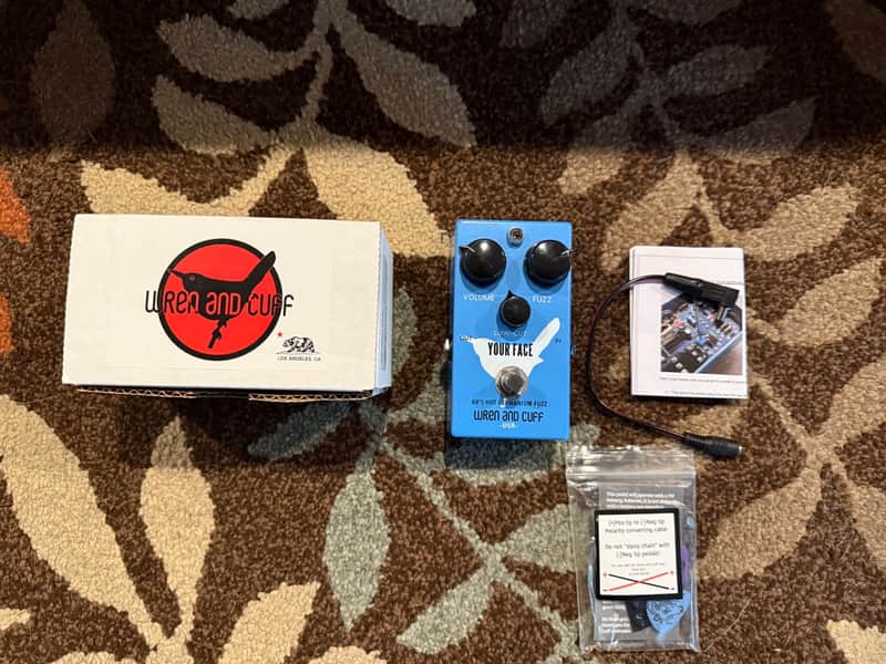 Wren and Cuff Your Face Hot Germanium 60's Fuzz 2010s - Blue image 1