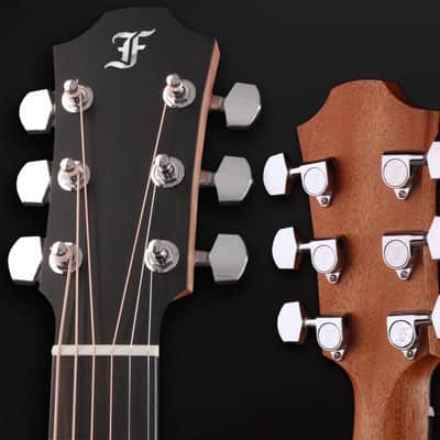2025 NEW NECK Furch Blue Deluxe D-CM a Western Red Cedar / African Mahogany with Case CNR SYSTEM ACTIVE image 2