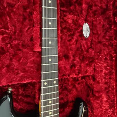 Fender Custom Shop Ltd Dual Mag II Stratocaster Relic 2020 - Black over 3-Color Sunburst image 7