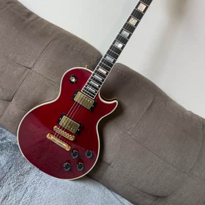 Gibson Les Paul Custom 1984 - Wine Red image 4