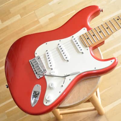 FENDER American Standard Stratocaster Chrome Red / Made In USA / from 2001 / Z1035396 image 1