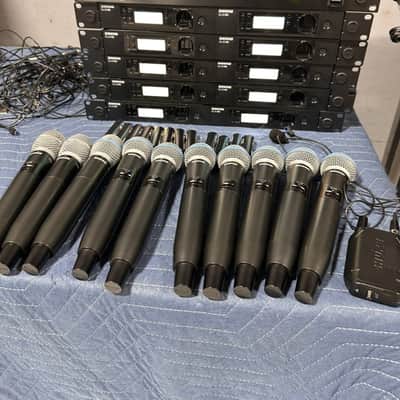 Shure GLX-D Complete 10-Channel Digital Wireless Microphone System B58/B87 image 6