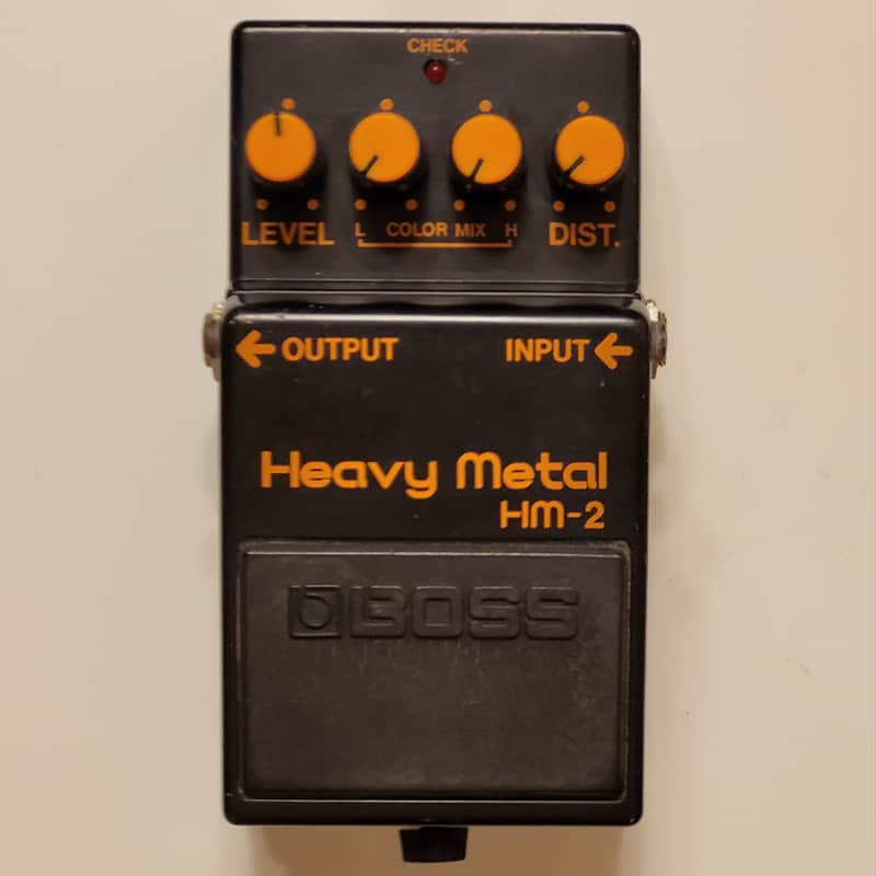 1984 Boss HM-2 Heavy Metal (Black Label) Made in Japan - Vintage HM2 MIJ image 1