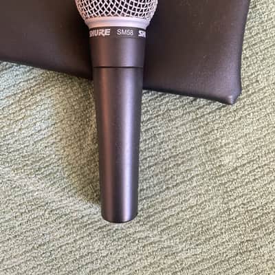 Shure SM58 Handheld Cardioid Dynamic Microphone 1984 - Present - Black image 3