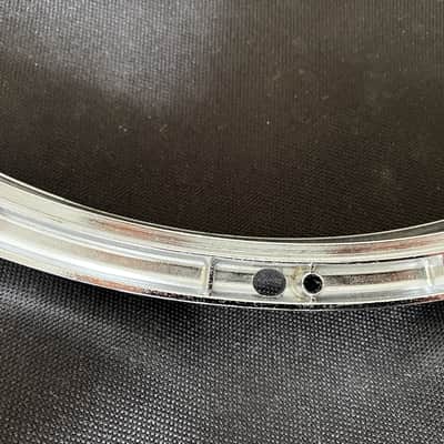 Ludwig 15" 8 Lug Twin Channel Diecast Hoop for Snare top - Chrome image 6