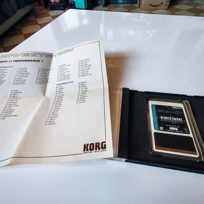 Immagine WPC-11 Performance 1 - Performance Data Card for Korg Wavestation - 3