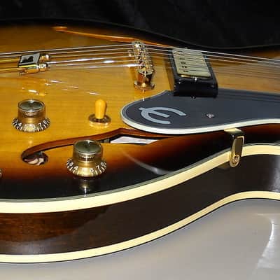Epiphone Sheraton 1964 Reissue 2000s Vintage Sunburst image 6