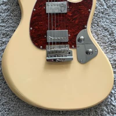 Sterling by Music Man SR50 StingRay Electric Guitar in Buttermilk Finish image 2