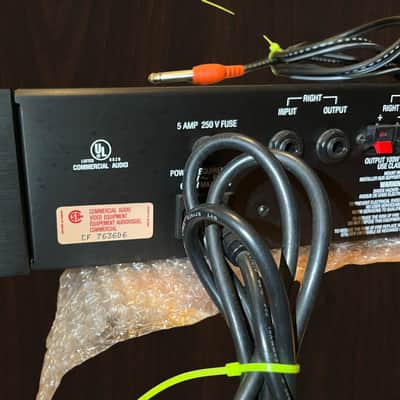 Alesis RA100 Reference Amplifier 1990s - Black image 3