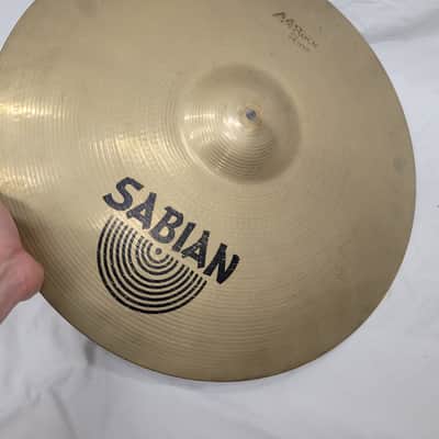 Sabian 21" AA Rock Ride Cymbal 1990 - 2001 - Brilliant (243-12) image 6