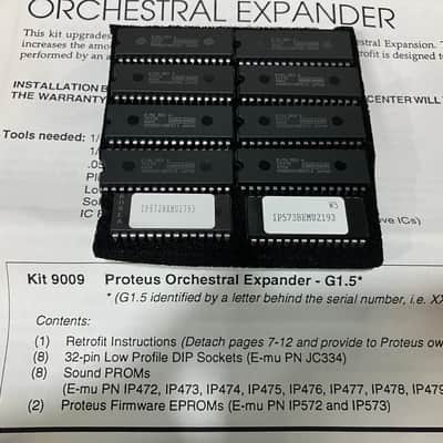 E-MU Systems official upgrade box #9009: Proteus/1 Orchestral Expander update imagen 3