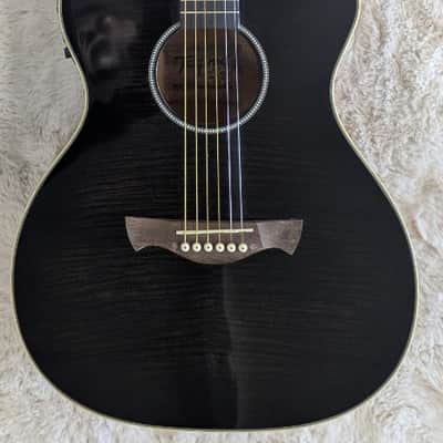 Tagima WS 42 EQ BK Baby Non-Cutaway Acoustic/Electric Guitar - B stock image 1
