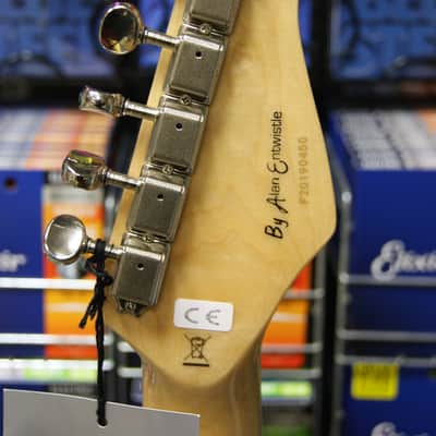Revelation RJT60M TL semi acoustic guitar in greenburst L/H image 4