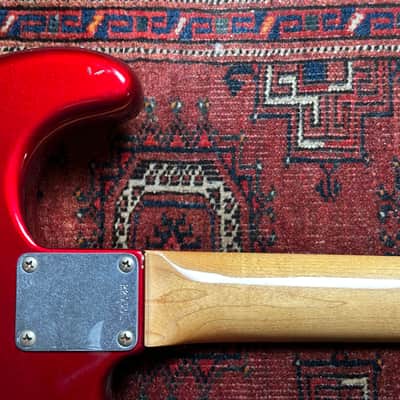 Fender Custom Shop '60 Relic Stratocaster 2006 Candy Apple Red with Matching Headstock image 18