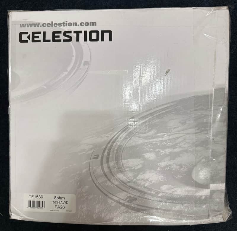 Celestion TF1530 15" Bass / MidcSpeaker 800W, Pressed Steel Chassis 8-Ohms image 1