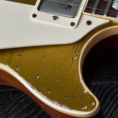 Gibson Les Paul 1968 Goldtop Heavy Aged Yamano M2M Made 2 Measure w/ Humbuckers Custom Shop image 5