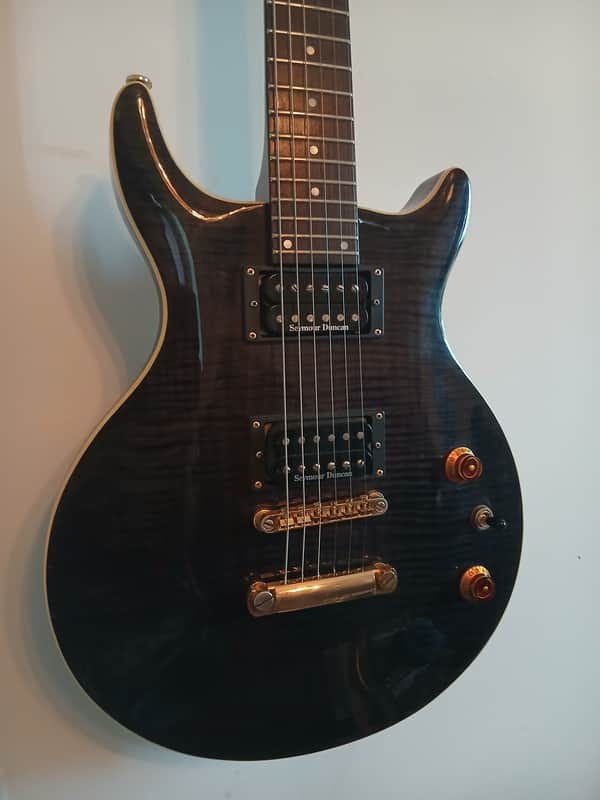 Kramer - Transparent Black / Grey - Pretty Guitar - RARE - Seymour Duncan Pickups - Well made! image 1