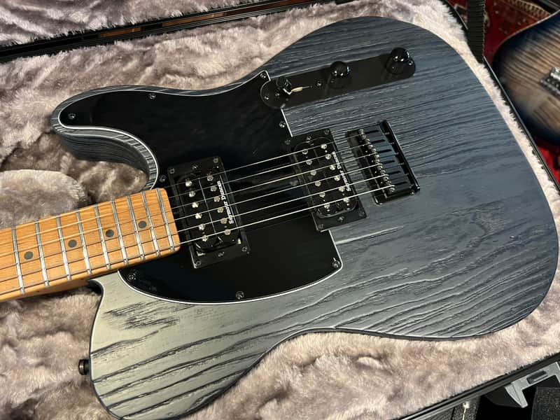 Fender American Professional II Sandblasted Telecaster HH - Smoke