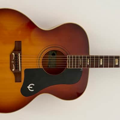 Epiphone FT-570Sb Sheraton 1973 - Cherry Burst Low Action Japan Hard Case. image 9