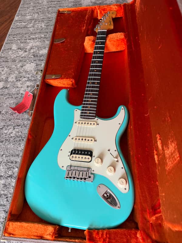 Fender American Ultra Luxe Vintage '60s Stratocaster HSS 2025 - Present - Sea Foam Green