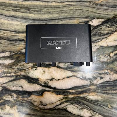 MOTU M2 USB-C Audio Interface 2019 - Present - Black image 2