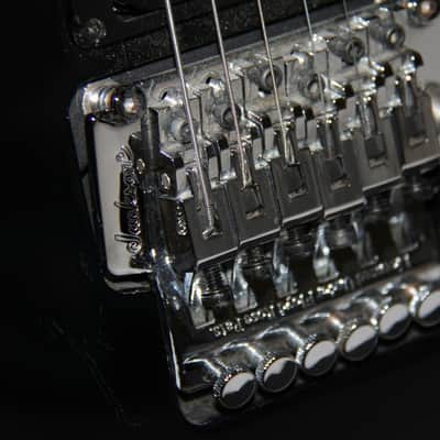 JACKSON DK2 DINKY MIJ  1996 2-Tone Black and w/tan neck image 11