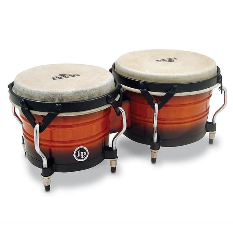 LP Matador Custom Wood Bongos image 1