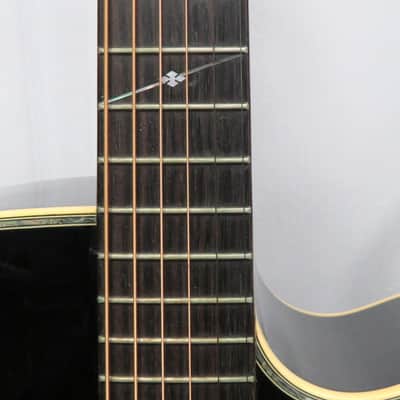 Alvarez Kazuo Yairi WY-1BK Black Acoustic/Electric Guitar w/ Hard Case image 3