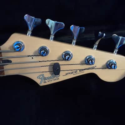 Fender 5 string Jazz bass plus 90's black image 1