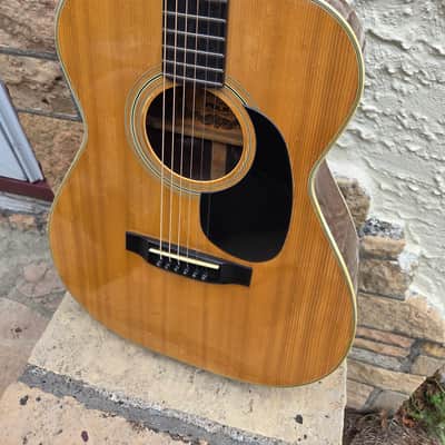 Yamaki Deluxe Folk No. 18 1973 Japan MIJ like Martin * serviced* vintage acoustic guitar image 13