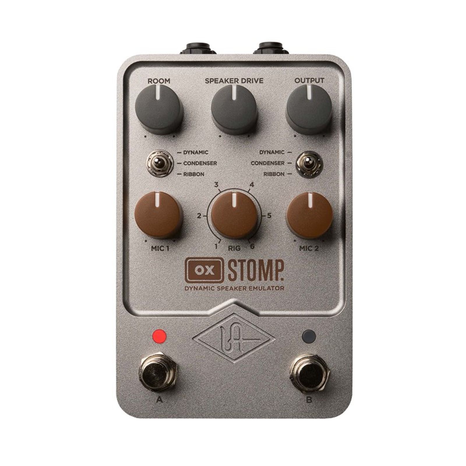 Universal Audio OX Stomp Dynamic Speaker Emulator | Reverb