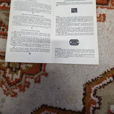 Valco, Supro, National Electric Guitar/Lap Steel Manual Paperwork 1950s 1960s image 2