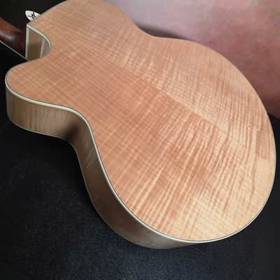 Washburn HJ40SCE Heritage Jumbo with Electronics 2010s - Natural image 18