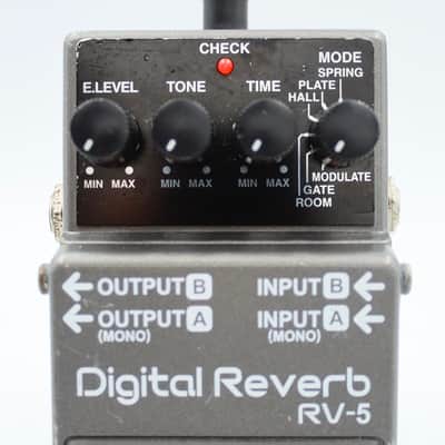 Boss RV-5 Digital Reverb Guitar Effect Pedal EW22134 image 3