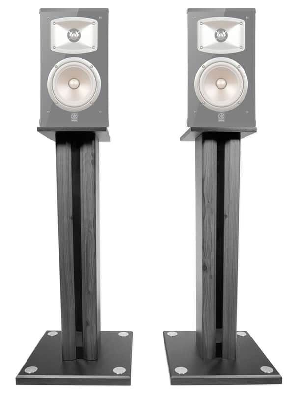 Pair 26" Bookshelf Speaker Stands For Yamaha NS-333 Bookshelf Speakers image 1