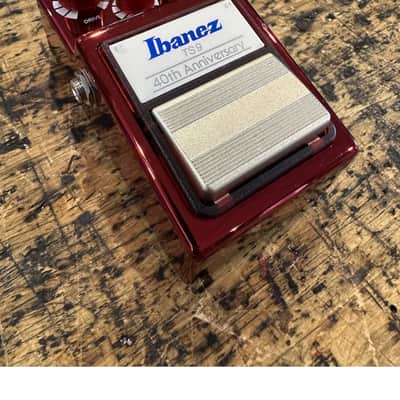 IBANEZ TS9 40th Anniversary Limited Edition - Metallic Red image 2