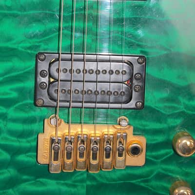 Carvin DC Series 6 String Electric Guitar Green With Original Hard Case image 5