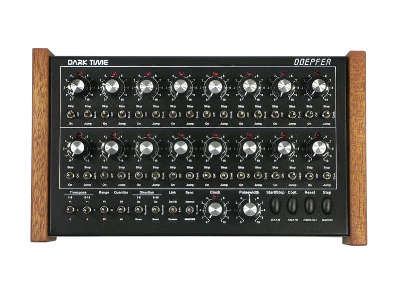 Doepfer Dark Time MIDI + CV Sequencer (Blue LEDs) [DEMO] image 1