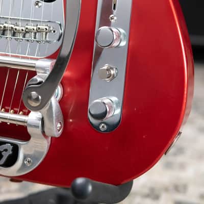 Fender Stories Collection Mike Campbell Red Dog Telecaster Electric Guitar - Red Dog Red with Hardshell Case - Used image 14