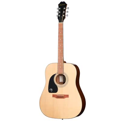 Epiphone DR100 SONGMAKER Series Left-Handed Acoustic Guitar (Natural) image 2