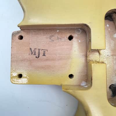 MJT Telecaster Body Lefty Relic Alder Nitro Butterscotch Light mjt6652 image 8