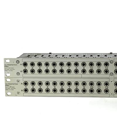 Behringer Ultrapatch Pro PX2000 48-Point TS Patchbay - Silver TGHM image 2